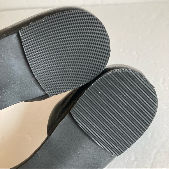 NEW NWOT J. Jill D'Orsay Flats Women 9 Pointed Toe Black Leather Business Casual - Picture 16 of 16